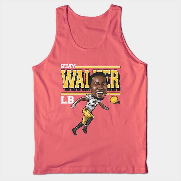 Quay Walker Green Bay Cartoon Tank Top by ClarityMacaws